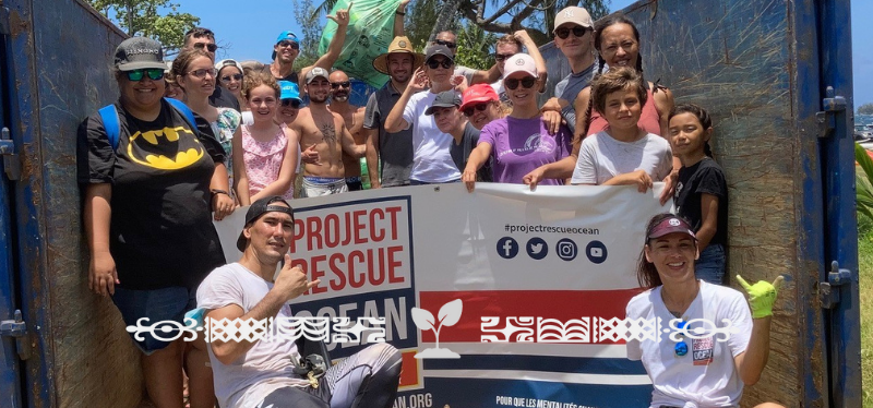 La banque collecte les déchets avec Projet Rescue Ocean