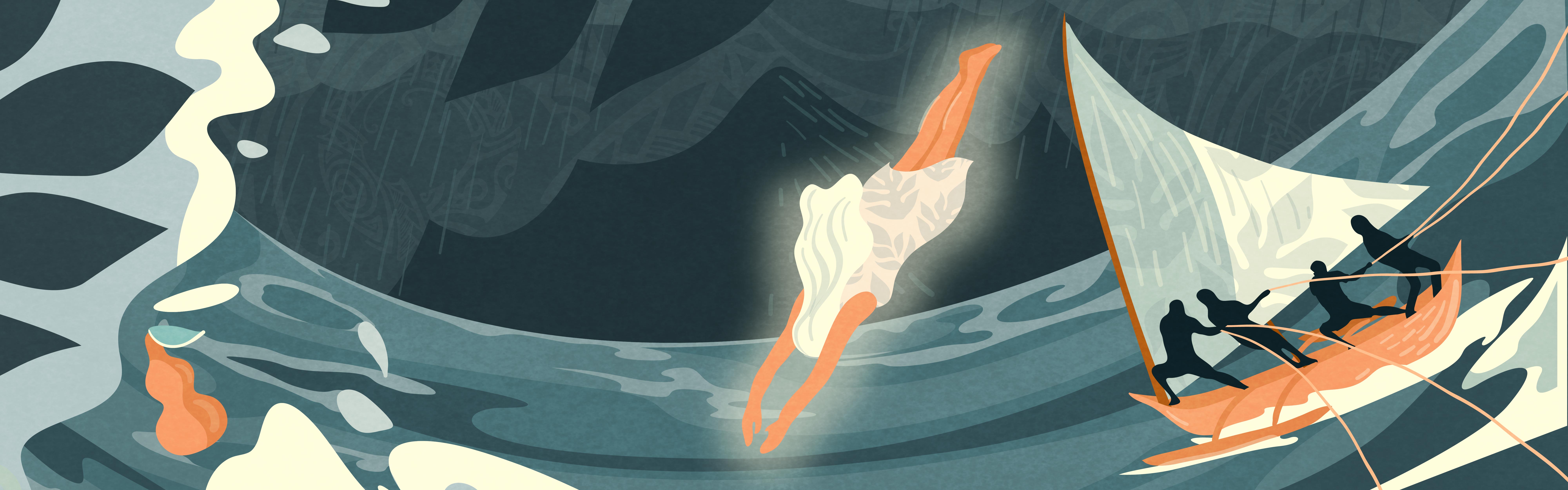 Celle qui jaillit des flots