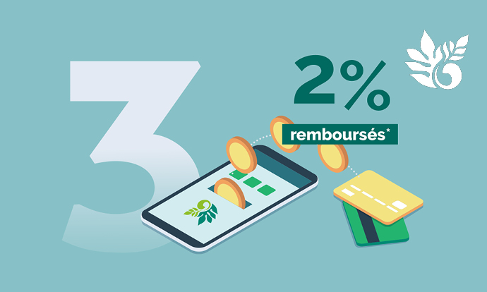 Et profitez d'un cashback !